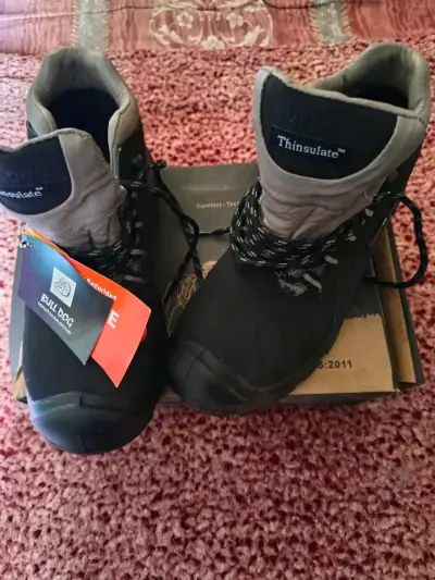Botas de seguridad Bull Dog Thinsulate negras - miniatura 2