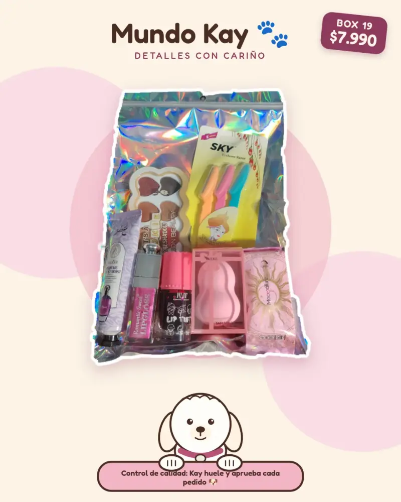 Set de Belleza Mundo Kay con Accesorios