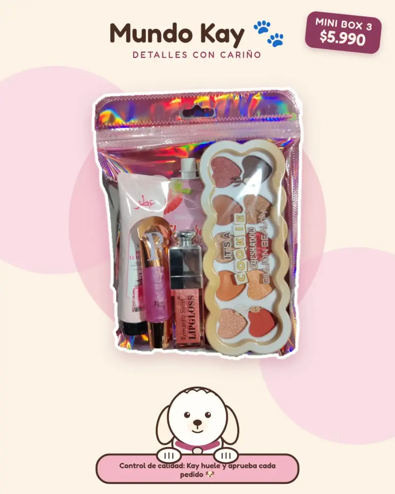 Set de Maquillaje Mini Box Mundo Kay - 3