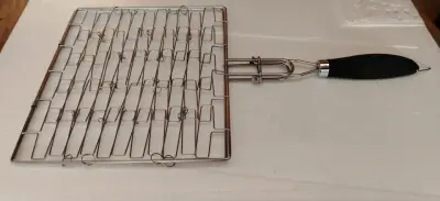 Parrilla para asar choclos y pescados - miniatura 3