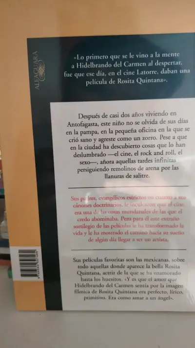 Libro Himno del Ángel Parado en una Pata de Hernán Rivera Letelier - miniatura 2