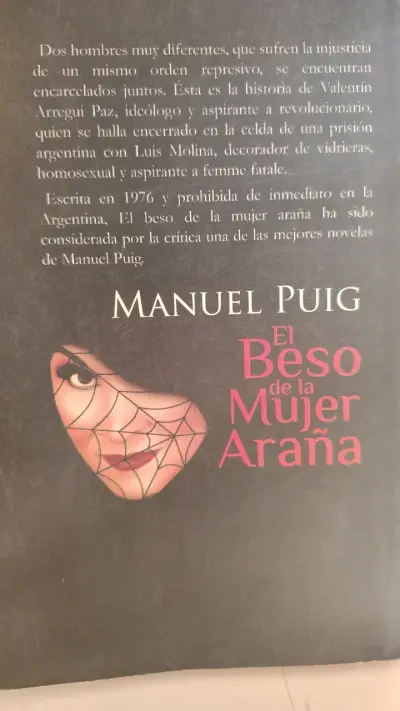 Libro 'El Beso de la Mujer Araña' de Manuel Puig - miniatura 2