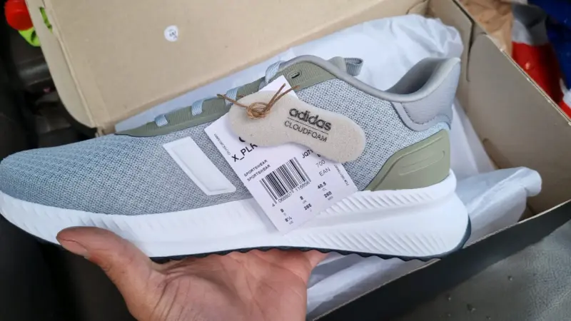Zapatillas deportivas Adidas Cloudfoam grises - 2