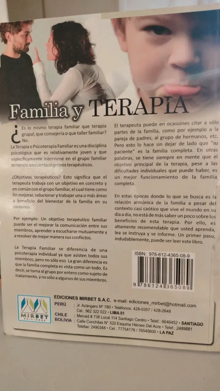 Libro Terapia Familiar Soluciones en Familia - 2