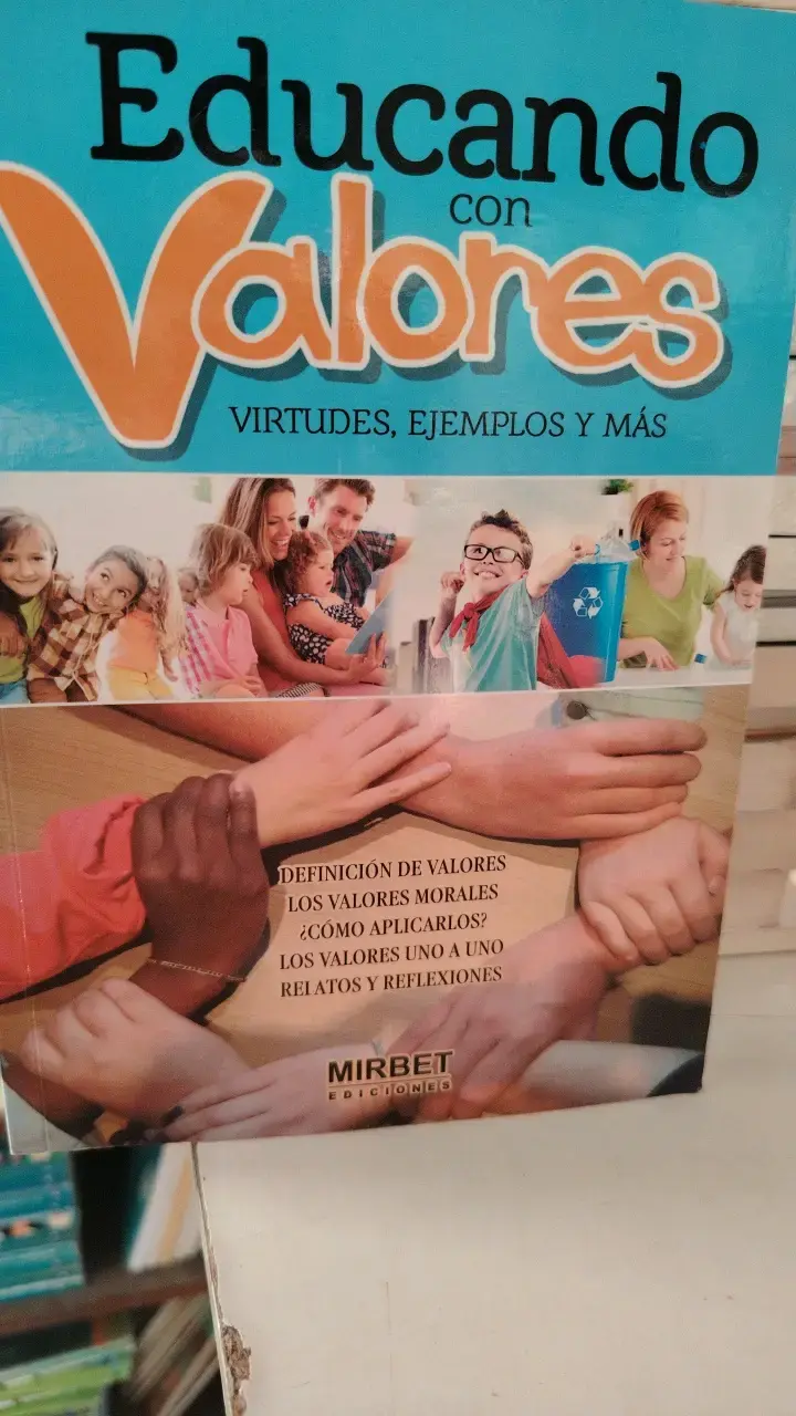 Libro Educando con Valores Mirbet Ediciones - 1