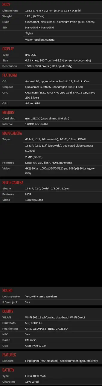 Smartphone Motorola Moto G Pro/Stylus - 5