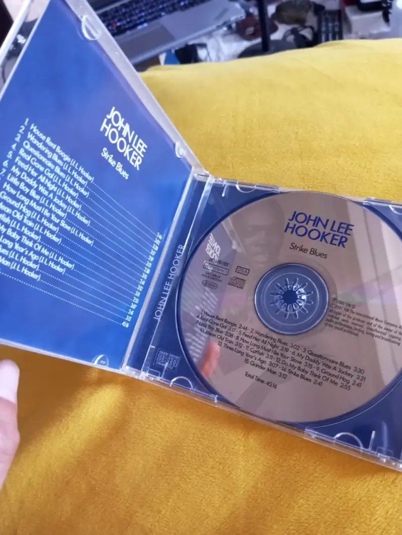 CD John Lee Hooker - Strike Blues (Edicion Audiofi - 3