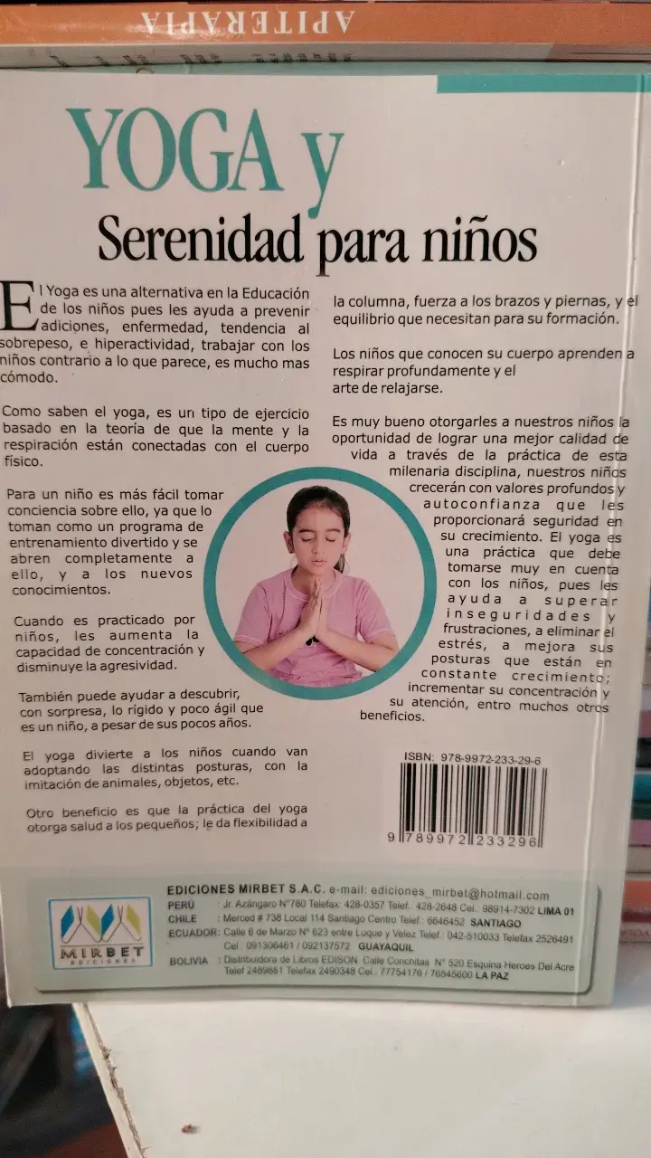 Libro Yoga para Niños Técnicas y Rutinas - 2