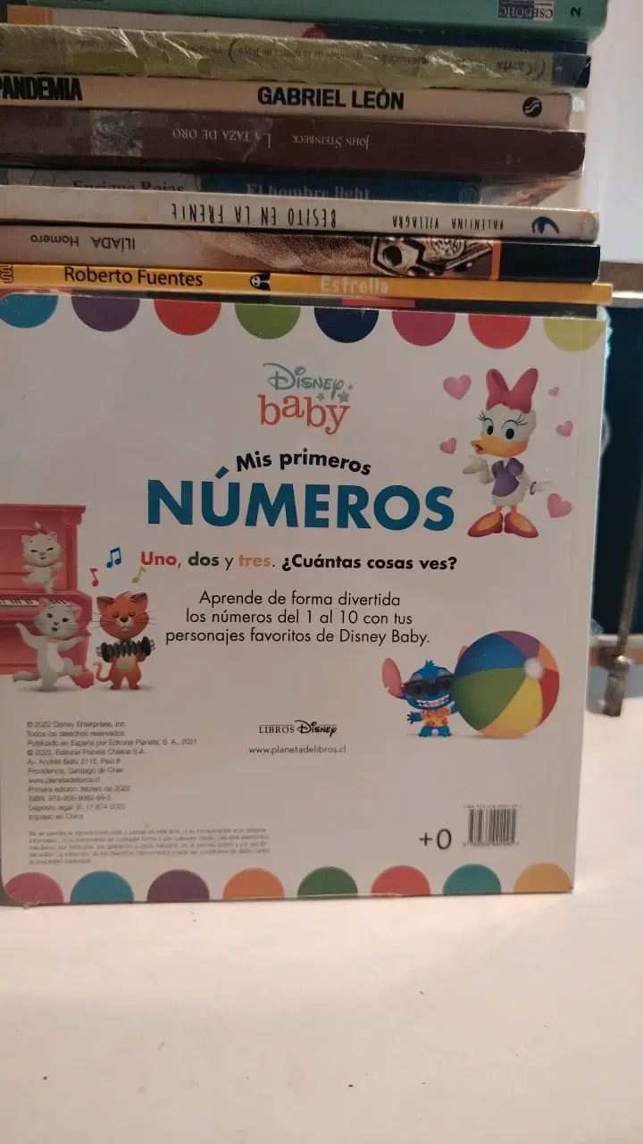Libro Disney Baby Mis Primeros Números - 2