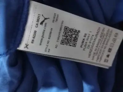 Polera BMW Motorsport azul con logo Puma - miniatura 4