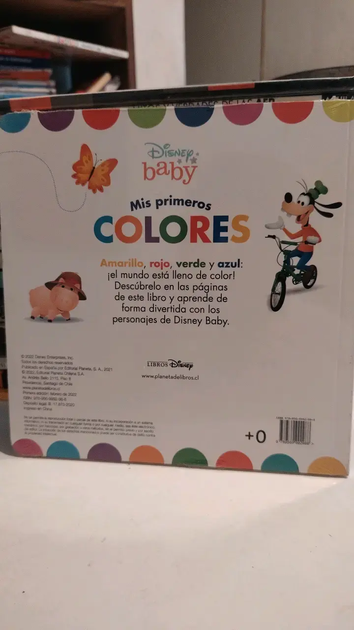 Libro Disney Baby Mis Primeros Colores - 2