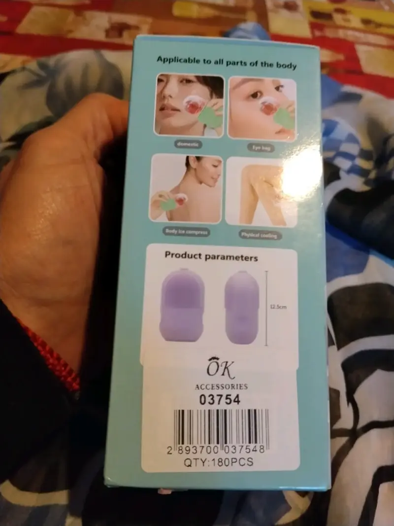 Molde de Hielo de Silicona para Limpieza Facial - 4