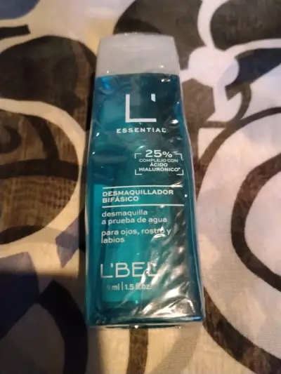 Desmaquillador Bifásico L'Bel Essential 25% Ácido Hialurónico - miniatura 1