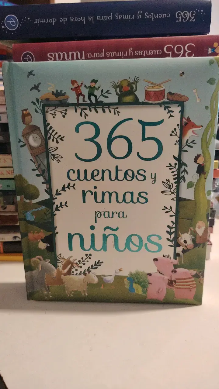 Libro 365 Cuentos y Rimas para Niños