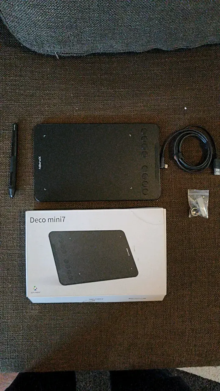 Tableta gráfica XP-Pen Deco Mini7 con lápiz