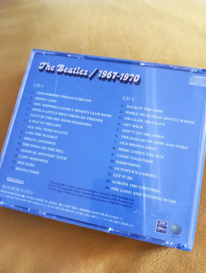 2CD The Beatles - 1967-1970 Blue Album (Edicion Ja - 2