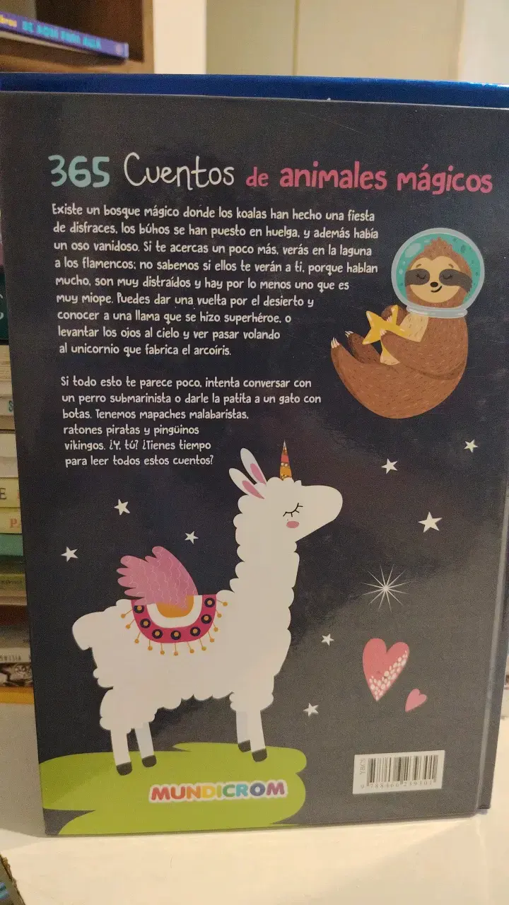 Libro 365 Cuentos de Animales Mágicos Mundicrom - 2