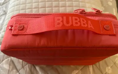 Estuche organizador de maquillaje rojo Bubba - miniatura 2