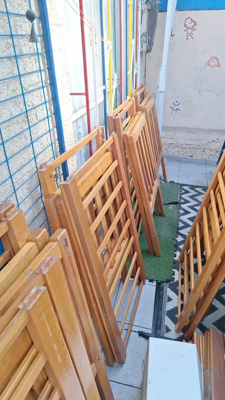 Cunas de madera para bebé en buen estado - 1