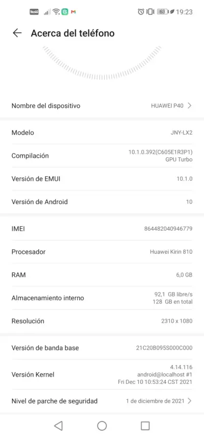 Huawei P40 CONVERSABLE - miniatura 3