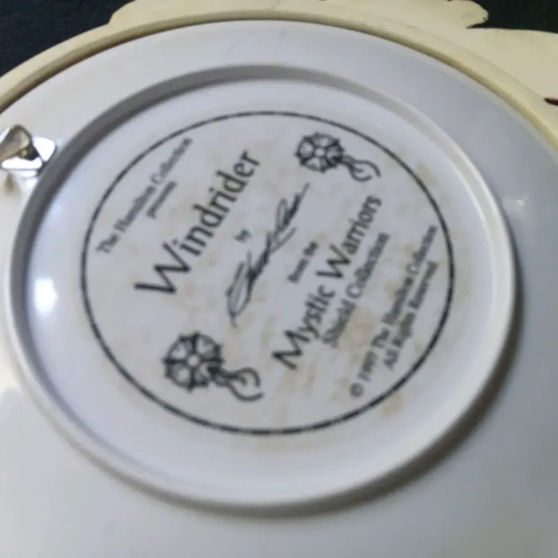 Plato decorativo Windrider con diseño indígena - 6