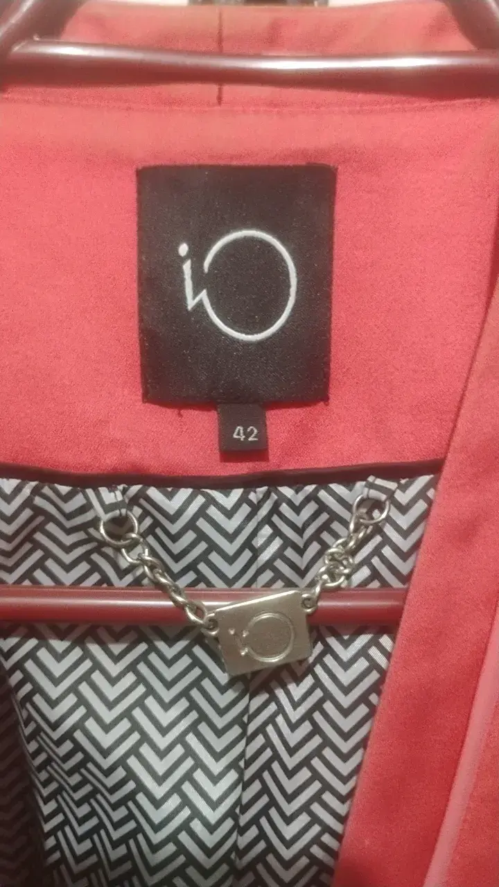 Blazer rojo para mujer talla 42 - 2
