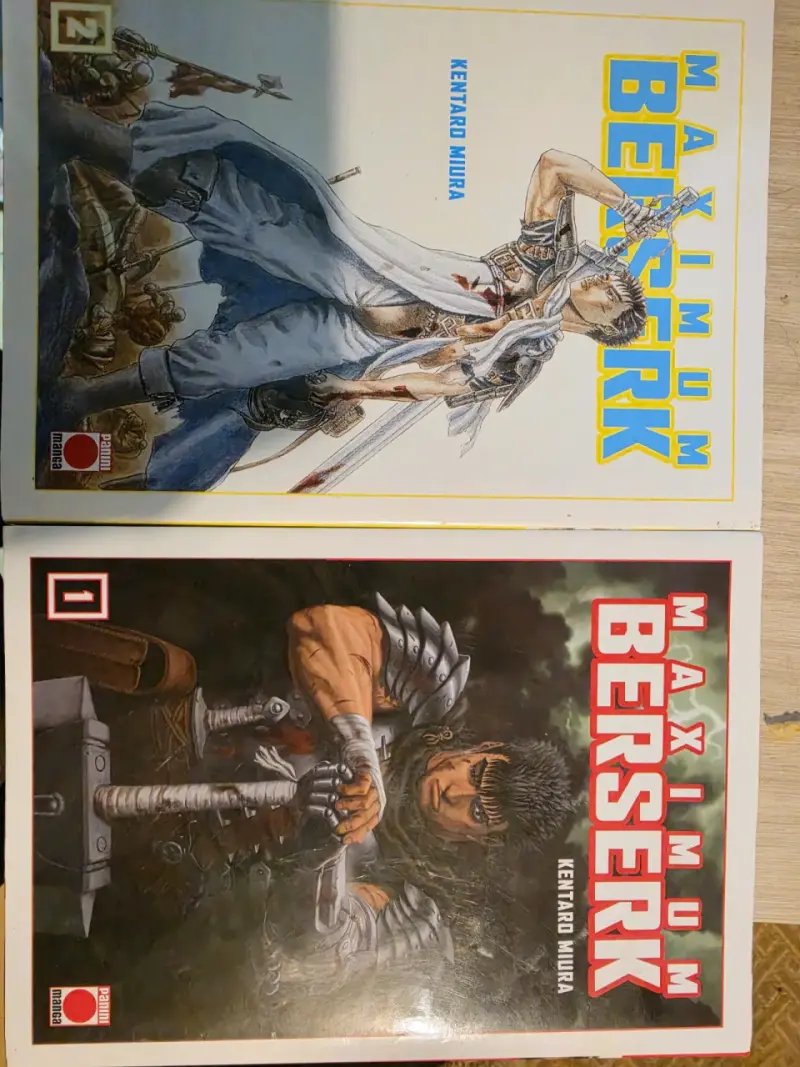 Manga Maximum Berserk Volúmenes 1 y 2