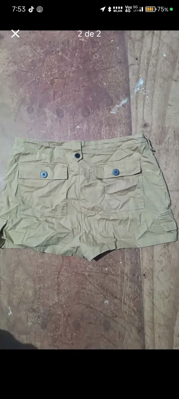 Shorts cargo beige - 2