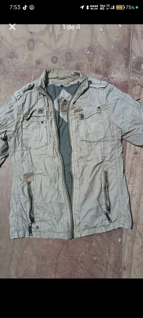 Chaqueta beige Khujo - 1