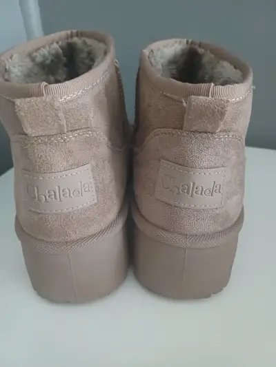 Botines de plataforma Chaladá color beige - miniatura 2