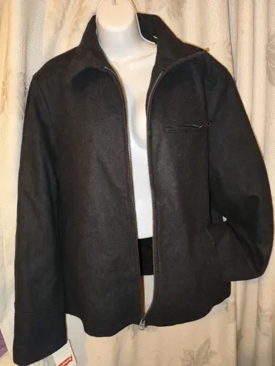 Chaqueta de lana negra para hombre Levis - miniatura 1