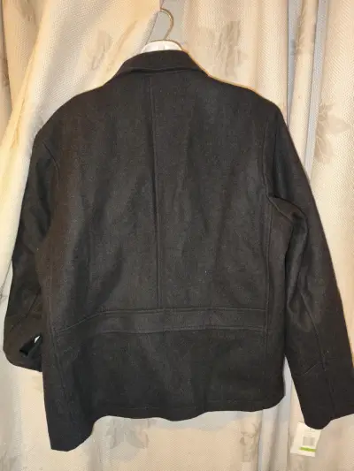 Chaqueta de lana negra para hombre Levis - miniatura 3