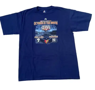 Polera MLB World Series 2009 Yankees Phillies - miniatura 1