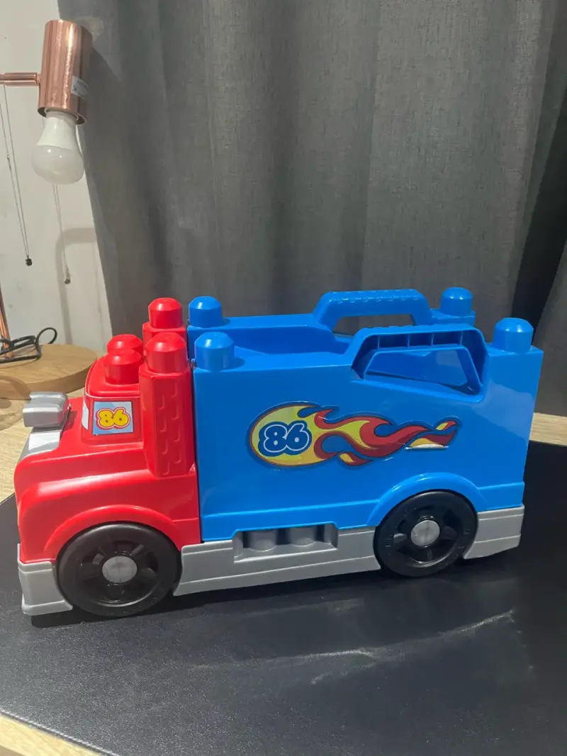 Camión de Juguete Mega Bloks Rojo y Azul - 2