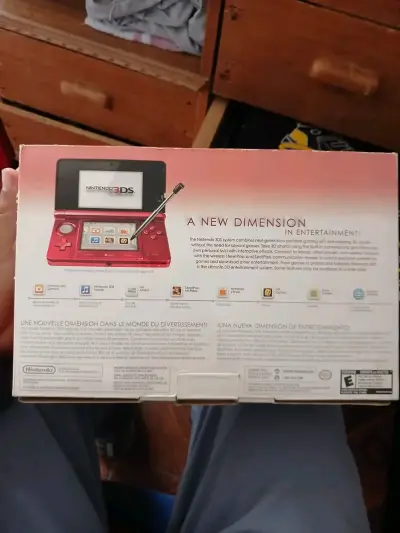 Caja Nintendo 3DS Flame Red - miniatura 3