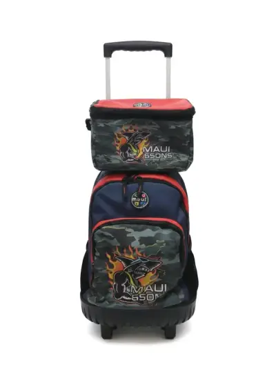 Mochila con carro Maui and Sons camuflaje - miniatura 1