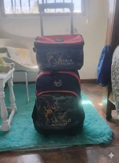Mochila con carro Maui and Sons camuflaje - miniatura 2