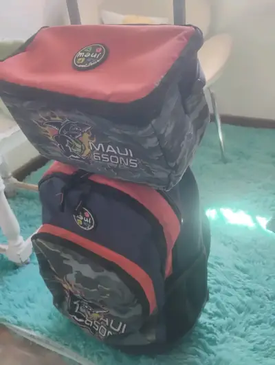 Mochila con carro Maui and Sons camuflaje - miniatura 4