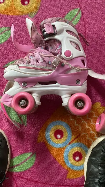 Patines de cuatro ruedas Trixie para niñas - miniatura 3