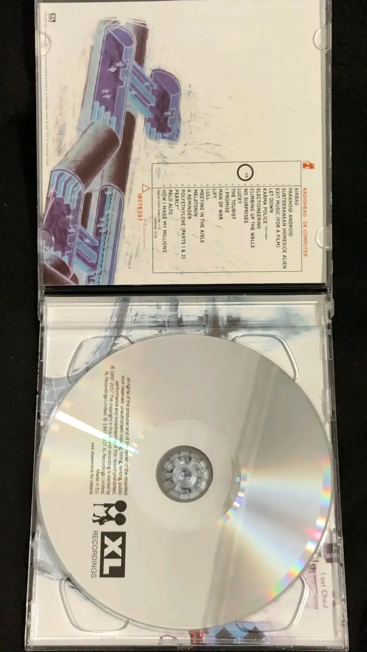 CD Radiohead OK Computer OKNOTOK 1997 2017 - 3