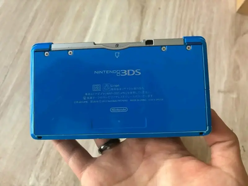 Consola Nintendo 3DS Azul con Cargador - 3