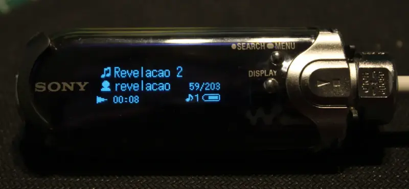 Sony Network Walkman NW-E405 Azul (512MB) - 1