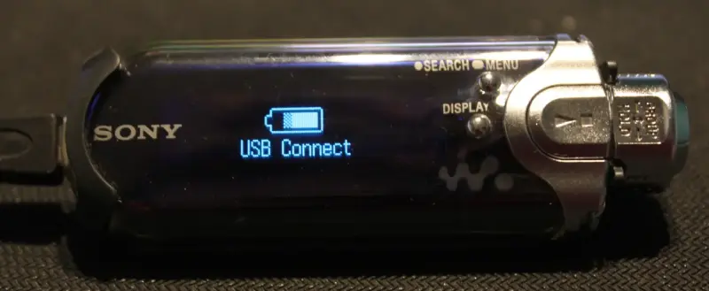 Sony Network Walkman NW-E405 Azul (512MB) - 4