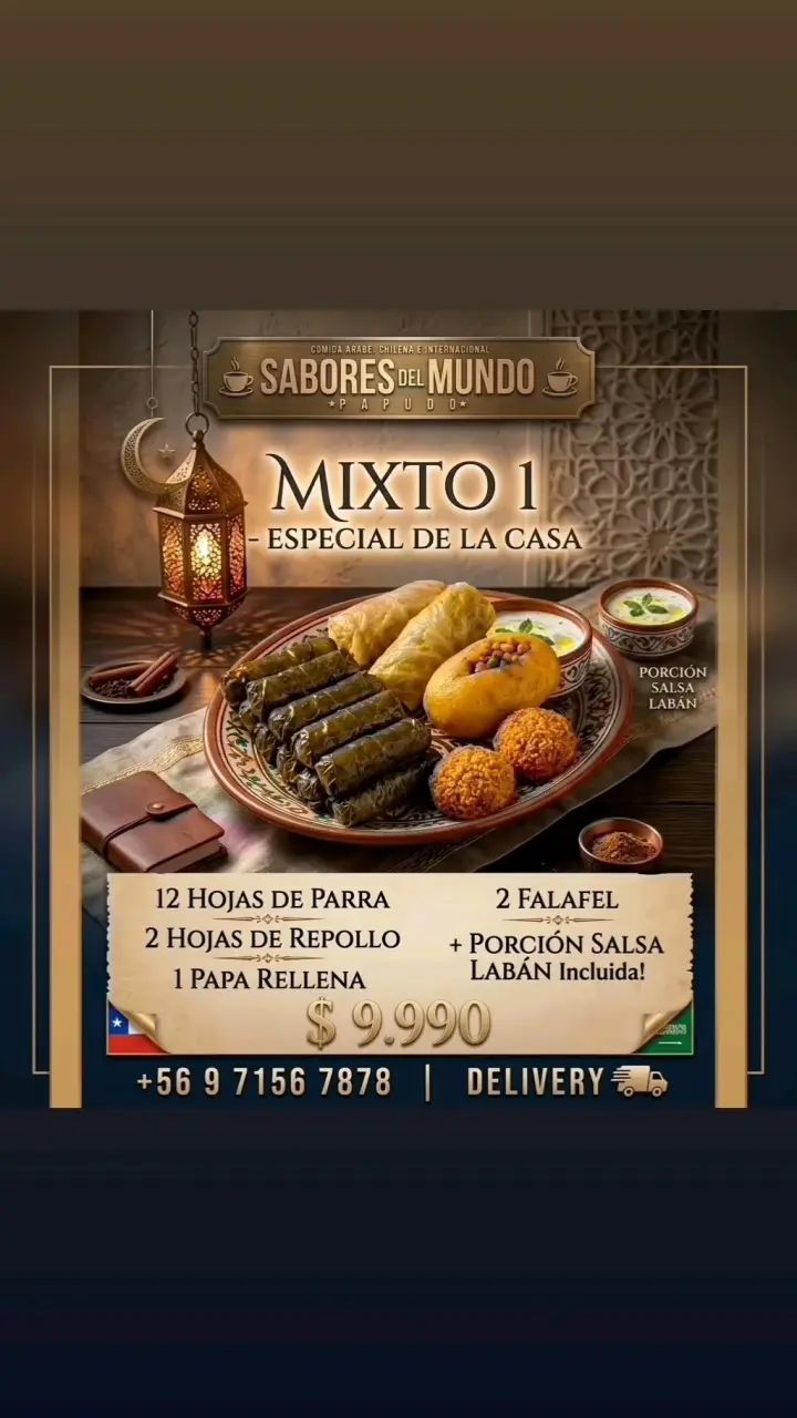 Comida Árabe Mixto Sabores del Mundo - 2