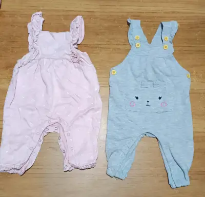 Conjunto de enteritos para bebé en tonos pastel - miniatura 2