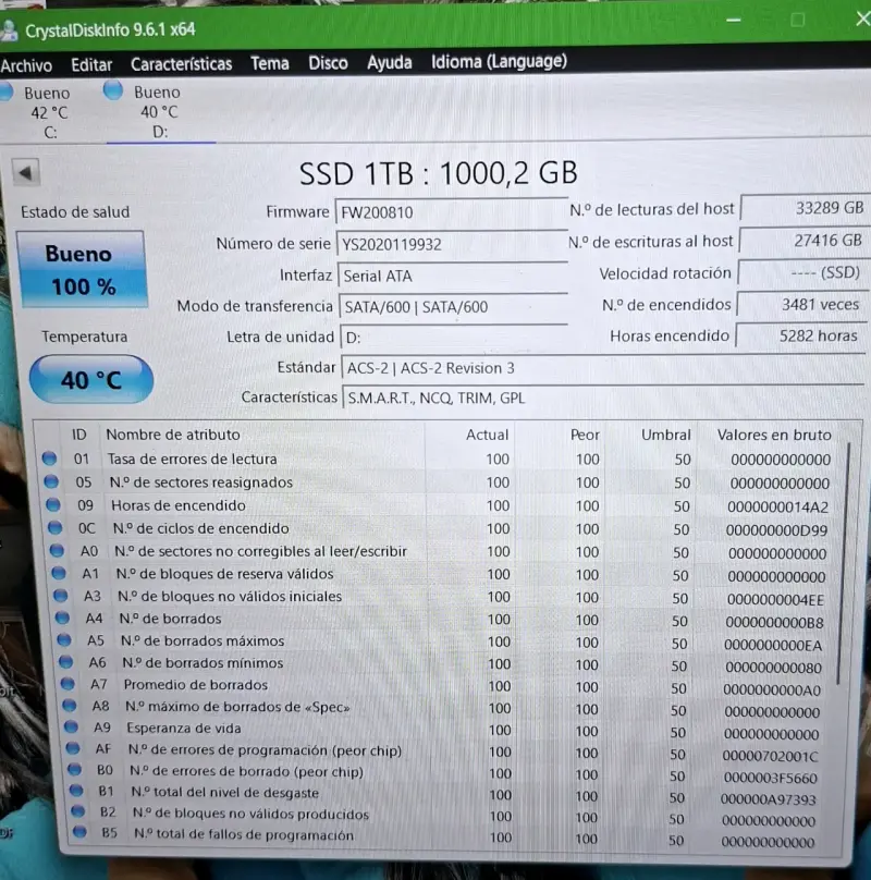 Laptop HP Gaming 15, 16 de ram 1 tera ssd y 256 m2 - 4
