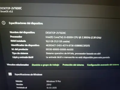 Laptop HP Gaming 15, 16 de ram 1 tera ssd y 256 m2 - miniatura 6