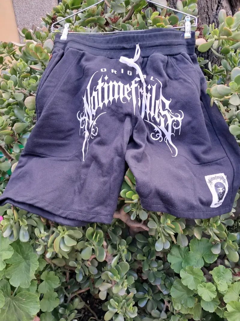 Shorts negro Notimeforjokes - 1