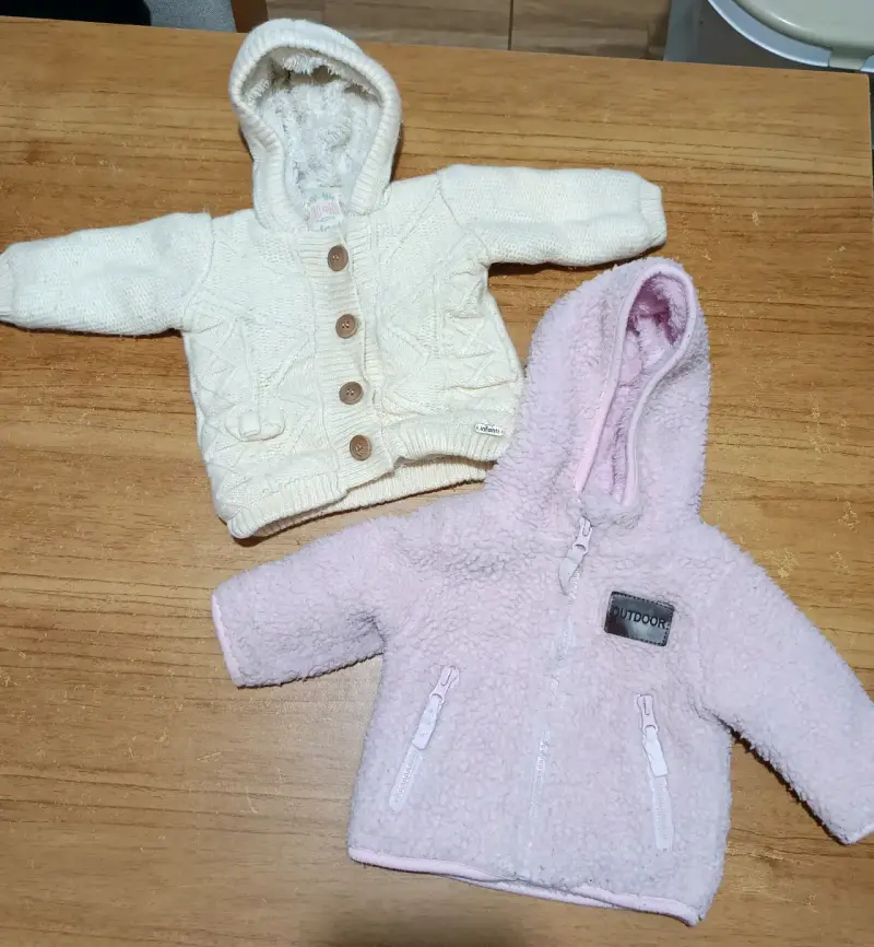 Conjunto de polerones y chalecos para bebé - 2