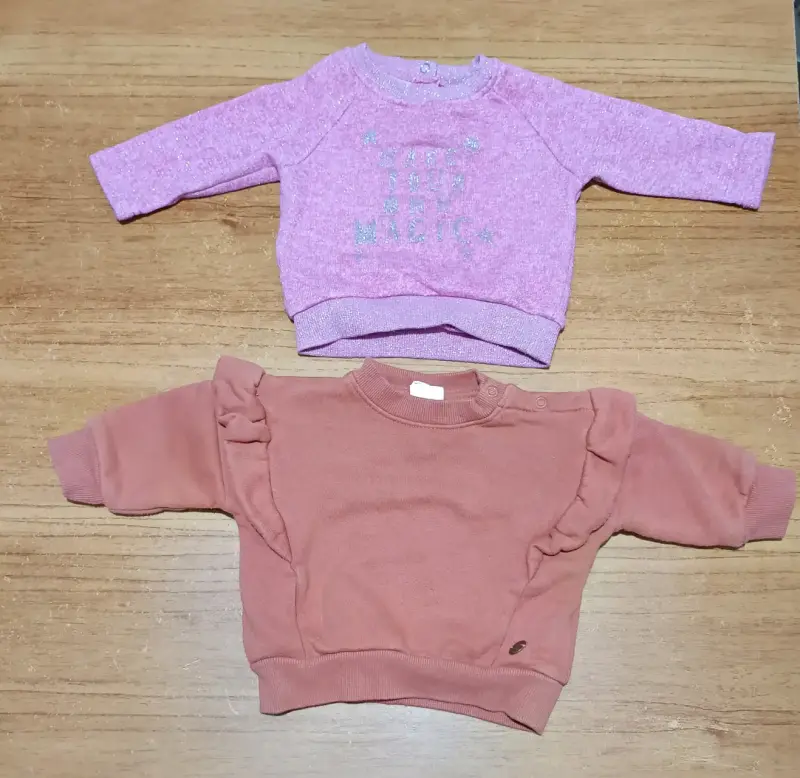 Conjunto de polerones y chalecos para bebé - 3